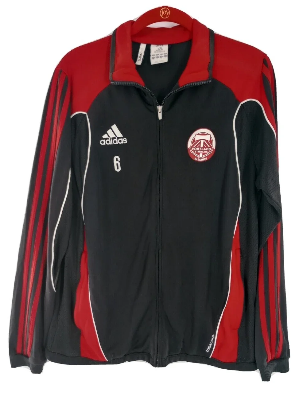 Adidas Windbreaker Portland Timbers Alliance Jacket Youth Extra Large Boys 065